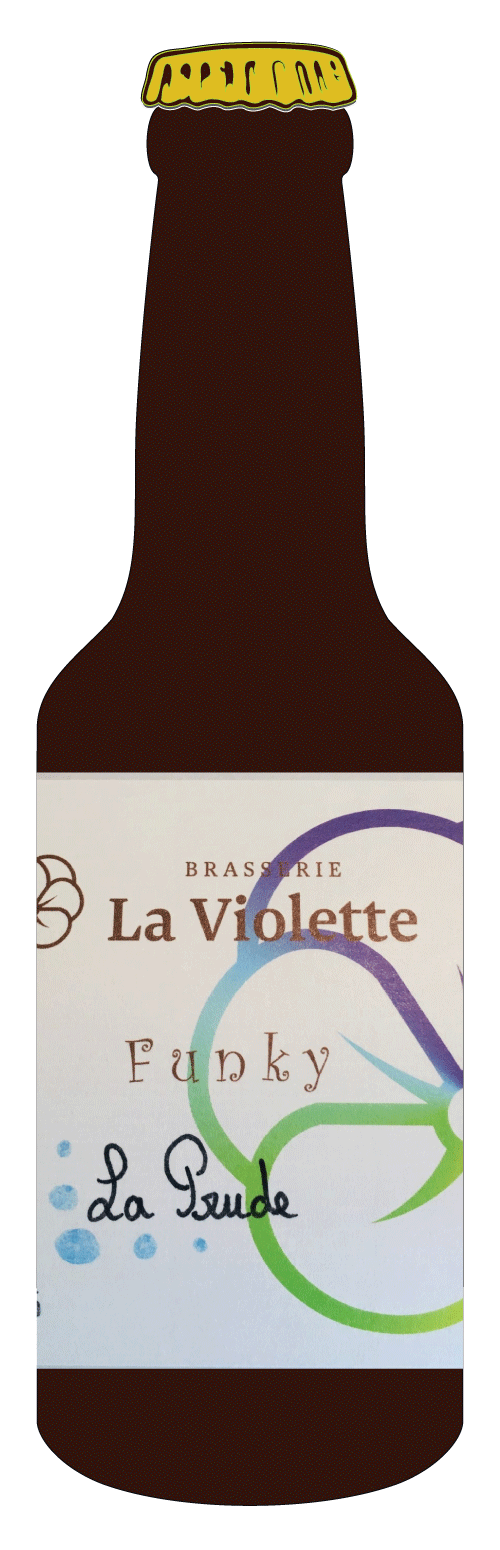 Bière CBD Bouteille bière CBD - two flowers IPA